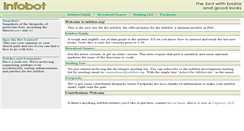 Desktop Screenshot of infobot.org